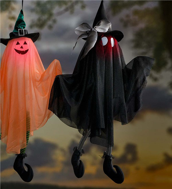 Plow & Hearth MotionActivated Animated Halloween Lighted Display Wayfair